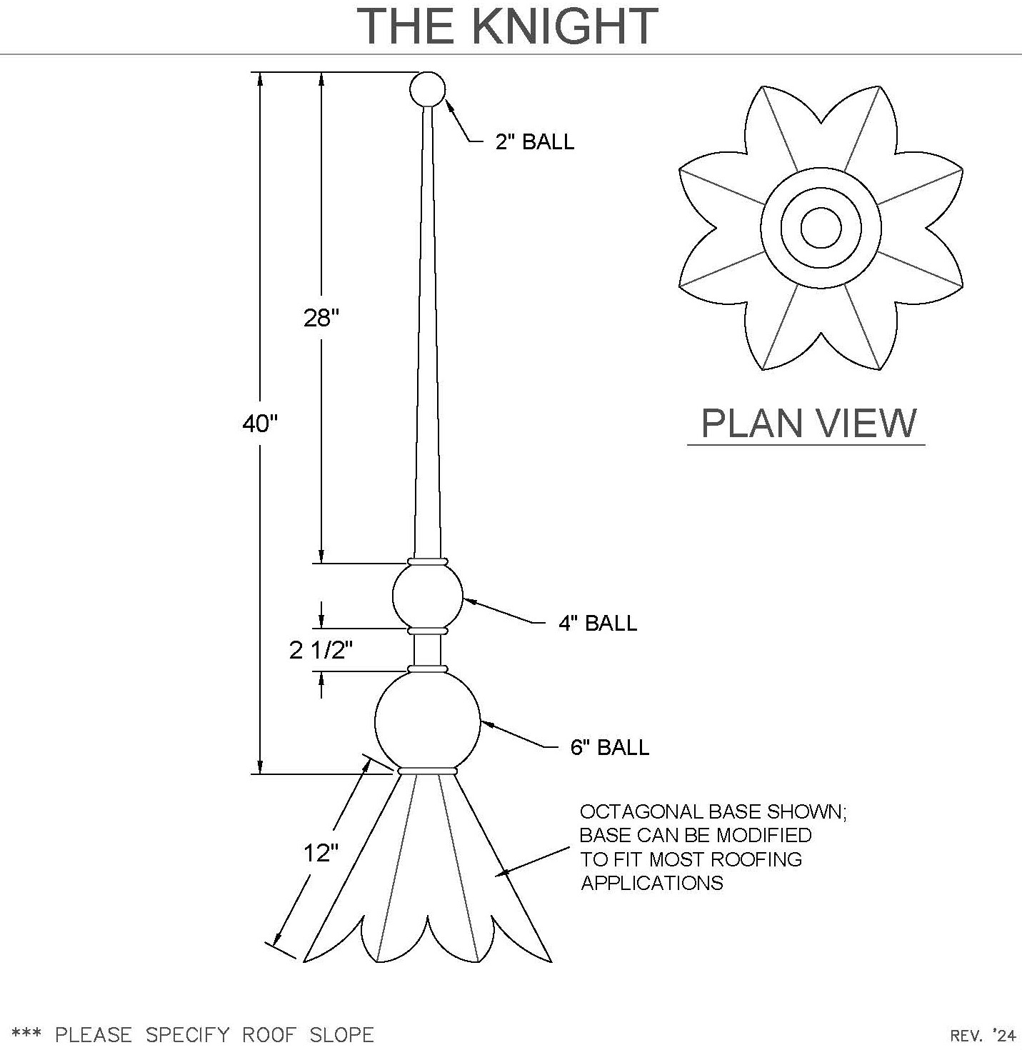 Knight Spire Detail