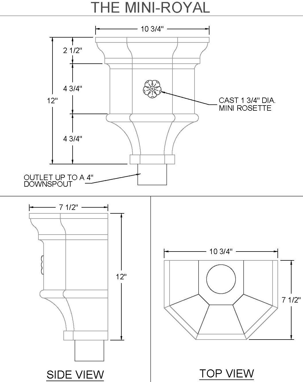 MiniRoyal Conductor Head Detail