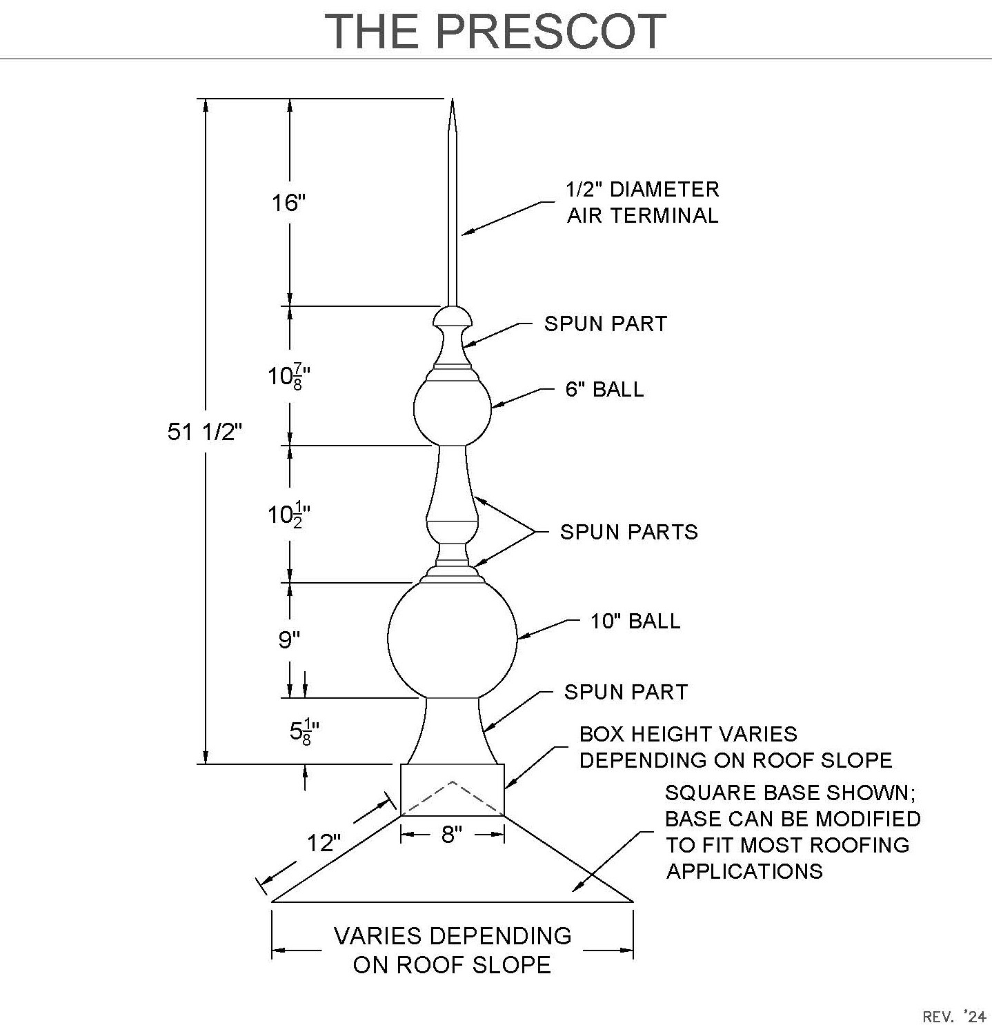 Prescot Spire Detail